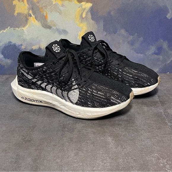 Nike Pegasus Turbo Next Nature DM3414-001 Black Sail Women's Running Shoes Sz 7 - Picture 1 of 16